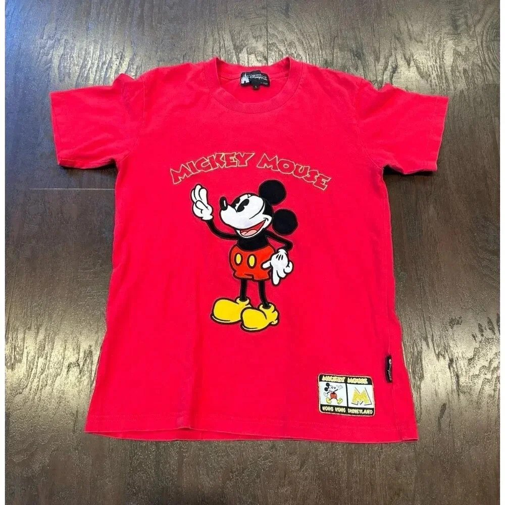Hong hong Disneyland Mickey shirt size small #35